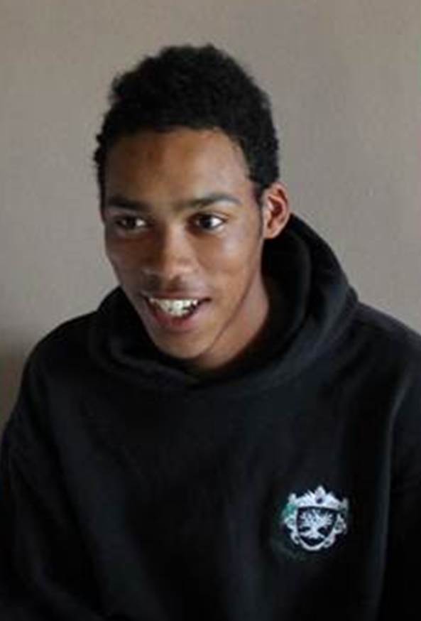 Franklin relaxes in his Rundle College hoodie back at the KeNako Academy after his excellent win in the Kingswood Open.