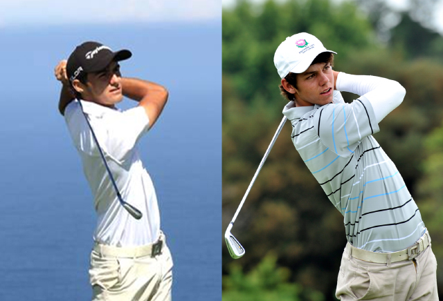 Julien Sale (5th) & Caylum Boon (T6th) at Curro SA Juniors International