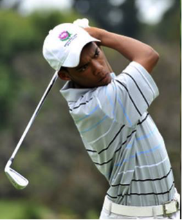 Franklin Manchest into a Tie for the Lead at RB German Junior