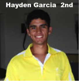 Hayden Garcia 2nd in The Links Open