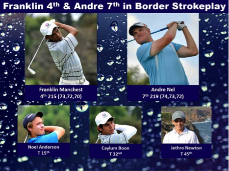 Franklin Manchest Finishes 4th at Border Strokeplay