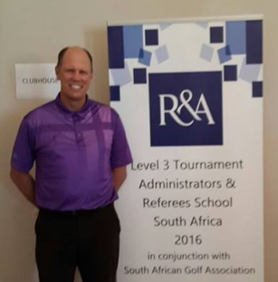 KeNako-Roger Wessels invited by R & A to address Level 3 Rules School in Cape Town