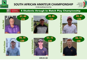 KeNako Academy, 6 Students Qualify for SA Amateur Match Play Championship, article.