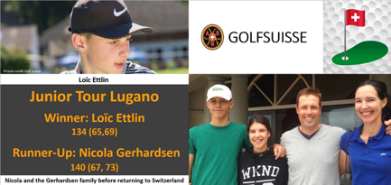 Loic Ettlin wins Junior Tour Lugano