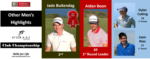 KeNako Academy, Good Golf at Oubaai Club Championship, article.
