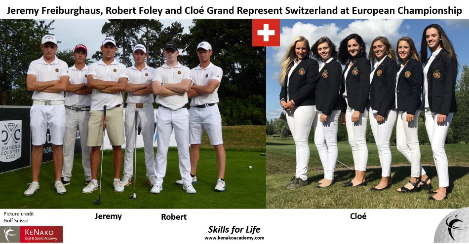 Jeremy Freiburghaus, Robert Foley and Cloé Grand Represent Switzerland at European Championship