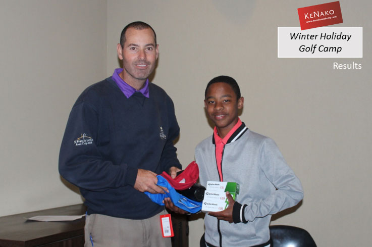 KeNako Academy Winter Holiday Golf Camp Results