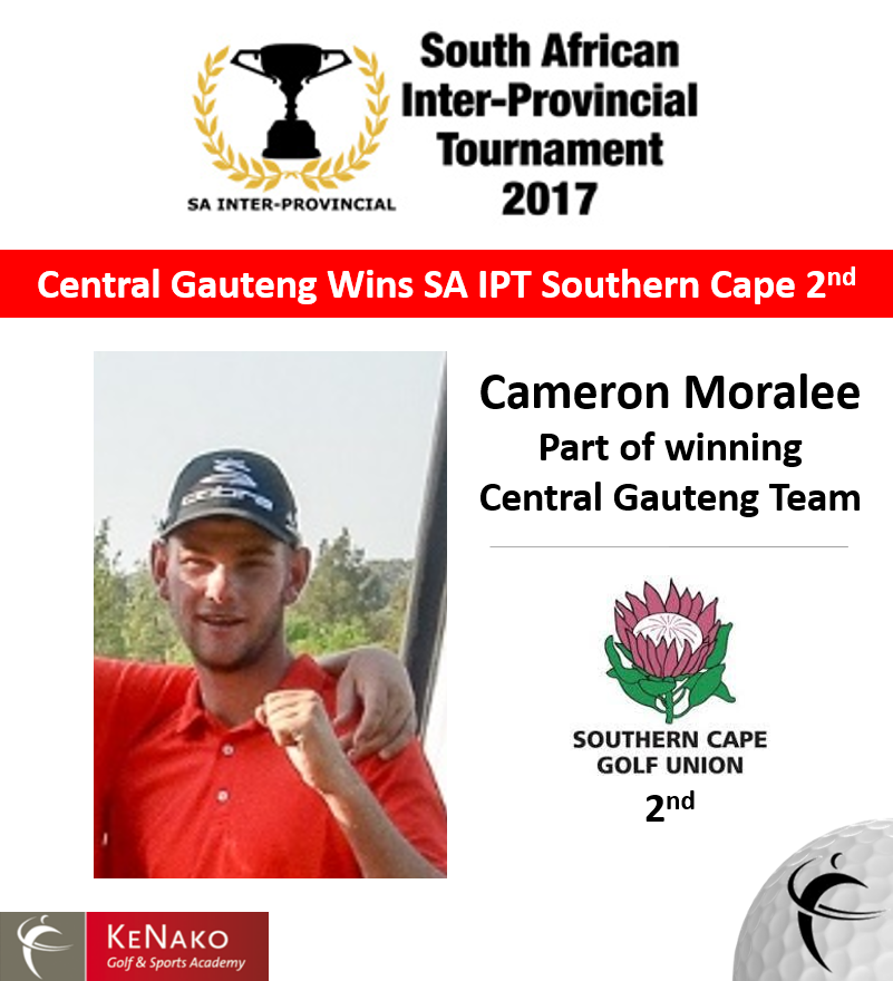 KeNako Academy, Cameron Moraleer Part of Winning SA IPT Team.