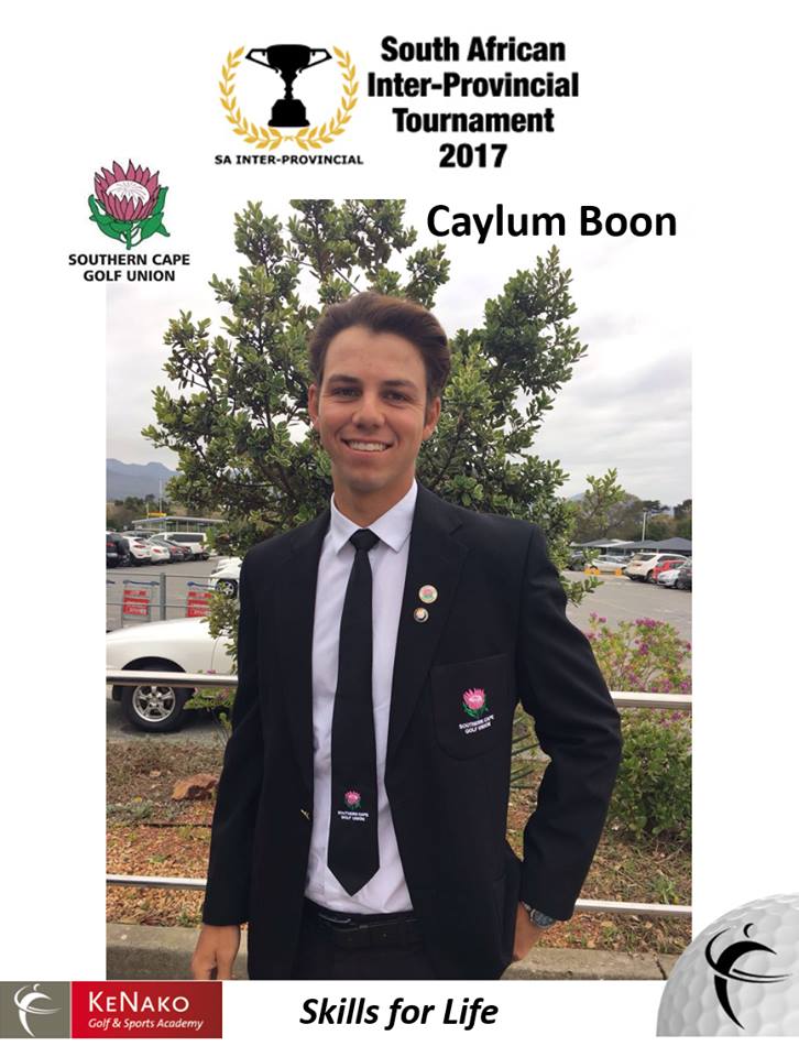 KaNako Academy, Caylum Boon to Repeat Southern Cape Team in SA IPT, article.