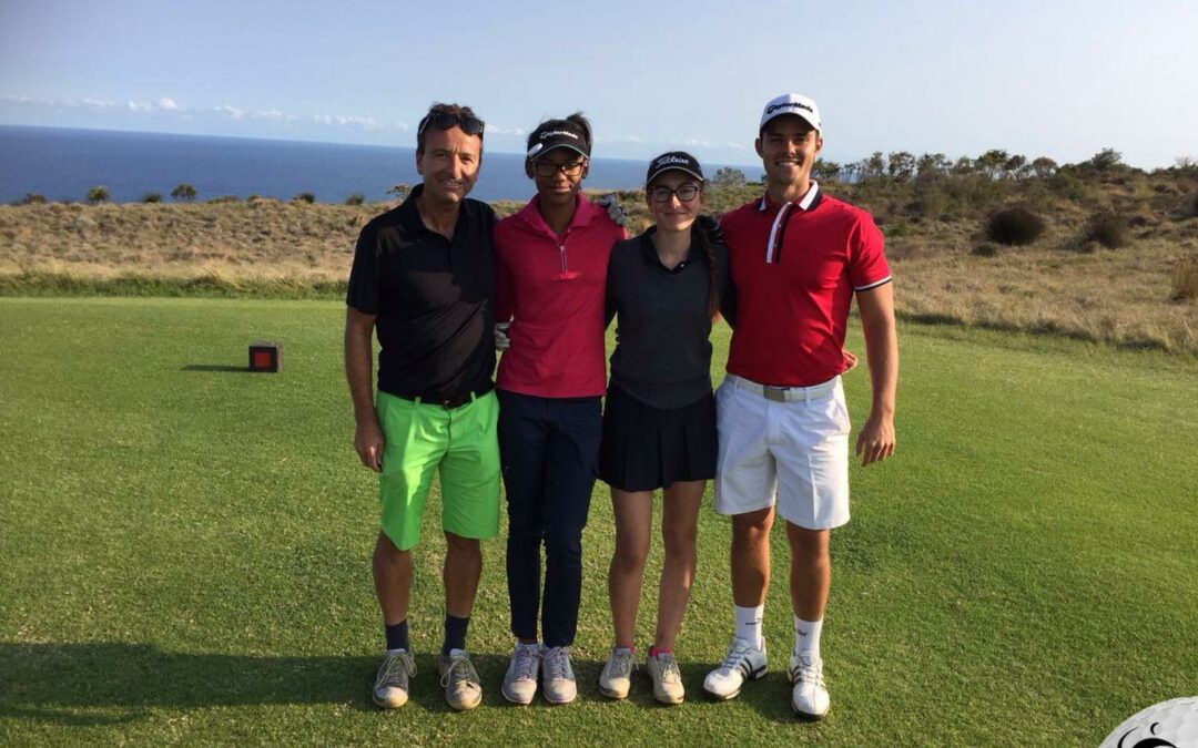 Swiss Parent Jürg Kappeler Enjoys a Casual Round with Students