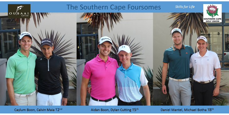 Caylum Boon & Calvin Maia 2nd in Southern Cape Foursomes