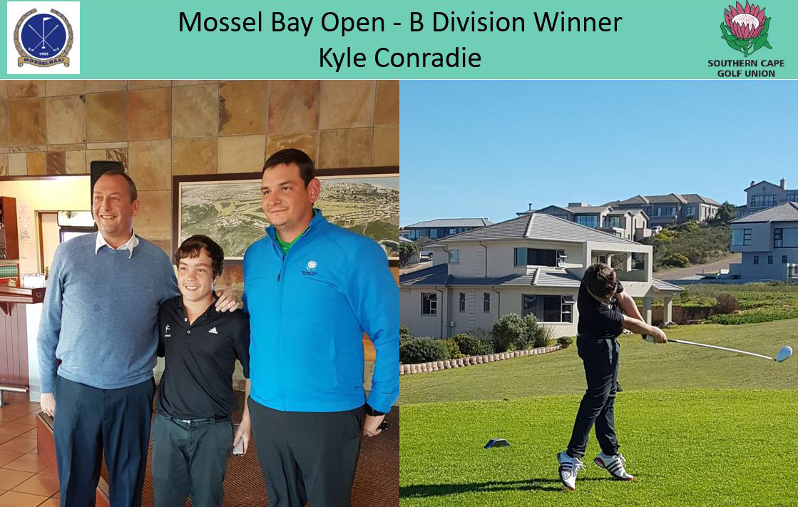 KeNako Academy, Kyle Conradie Wins Mossel Bay Open B Division, article.