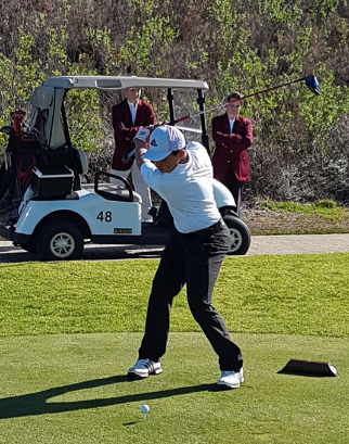 Mike Saxer in Play-off at Pezula Junior Open