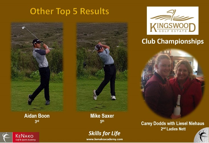 Great Results at Kingswood Club Champs