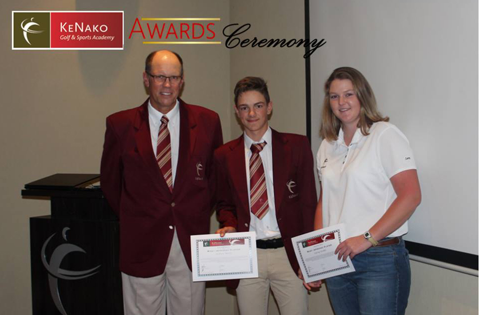 KeNako Academy, Joshua Bürki and Carey Dodds - Most Improved Players of the Year.