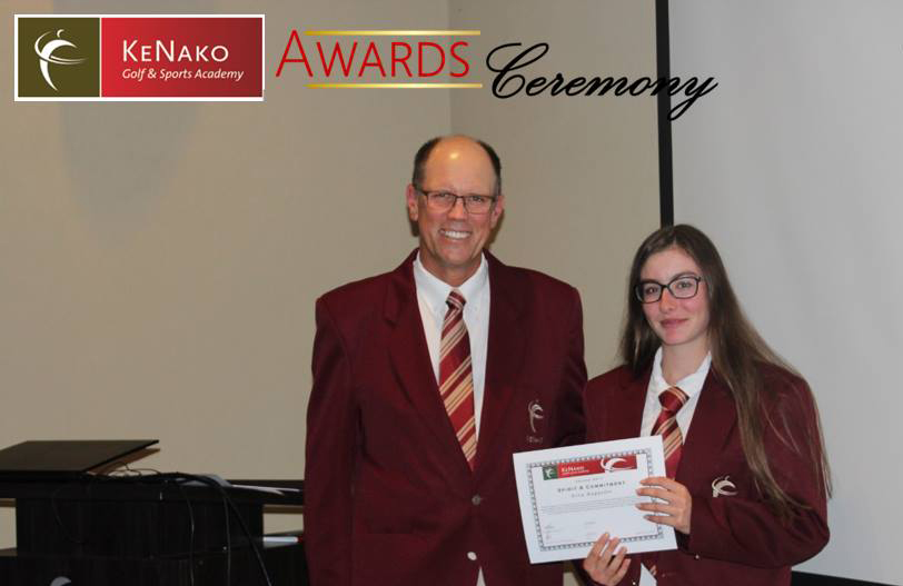 Kira Kappeler Receives the Spirit and Commitment Award