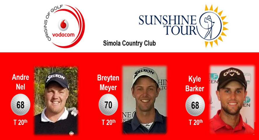KeNako Academy, Sunshine Tour’s Vodacom Origins Update After 1st Round.