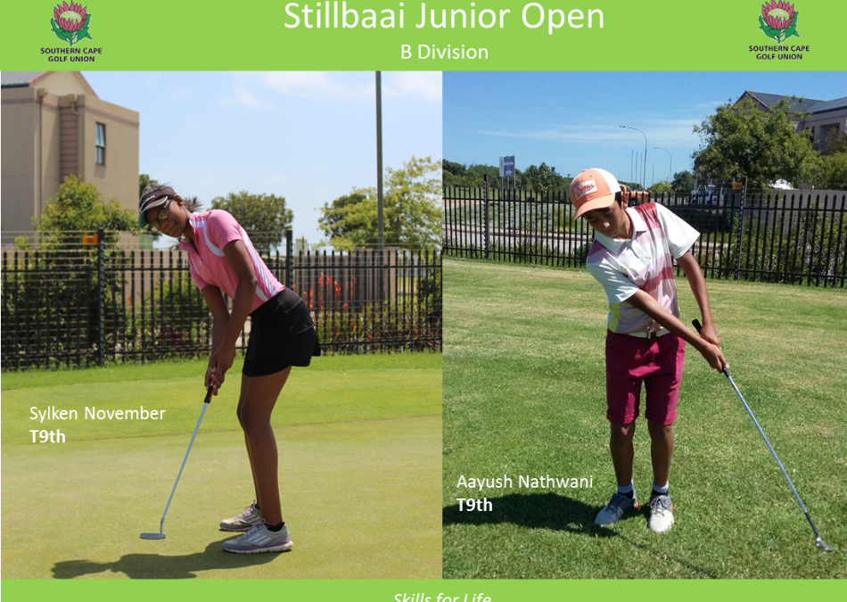 Stillbaai Junior Open B Division Results