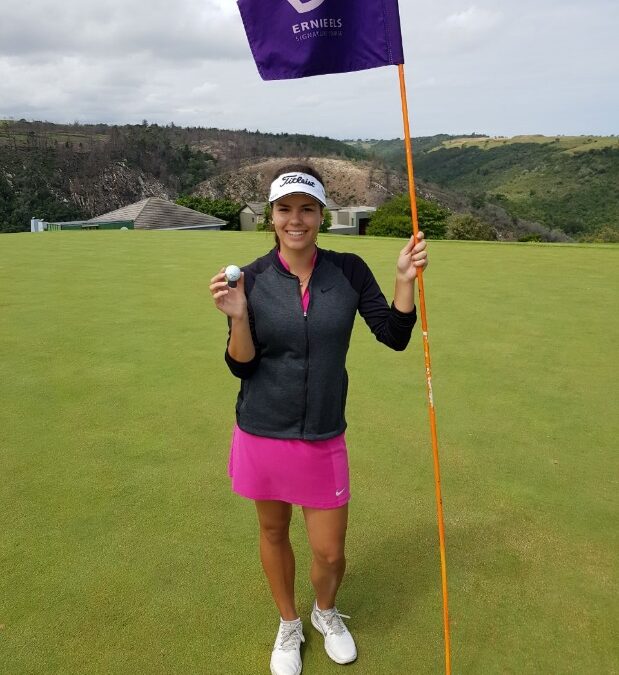 Ladina Semadeni Hits Hole-in-One