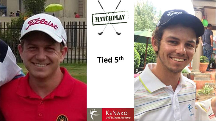 Caylum Boon and Neal Woernhard T5th in Northern Amateur Matchplay Championship