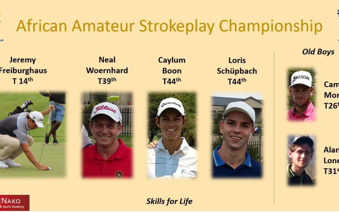 African Amateur Strokeplay Championship Update