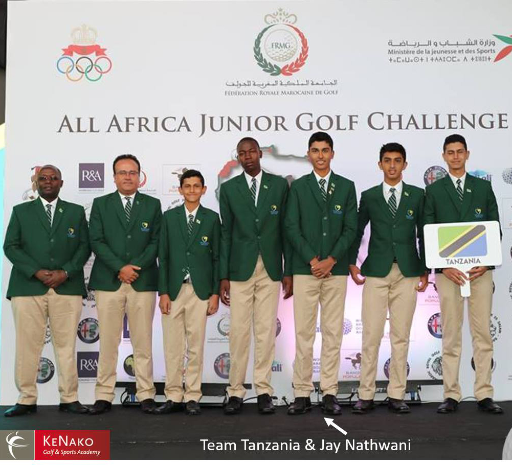 KeNako Academy, Jay Nathwani and Tanzanian Teammates Excited for All Africa Junior Golf Challenge.