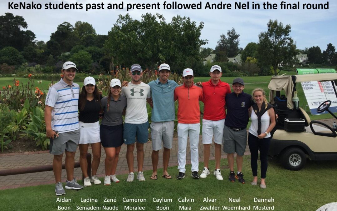 KeNako Students Past and Present Followed André Nel in Dimension Data Pro-Am