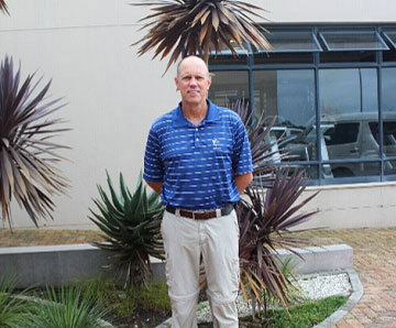 Head Golf Coach Roger Wessels Selected as 2018 Golf RSA UK Tour Squad Coach