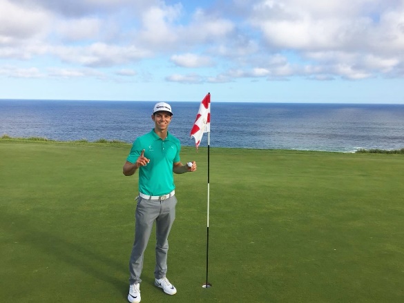 Caylum Boon Hits Hole-in-One