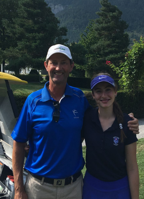 Kira Kappeler runs into Simon Hilton in Switzerland