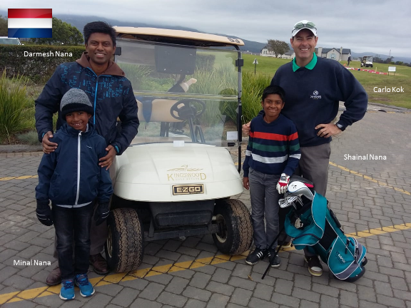 KeNako Academy, Nana Family Return for Annual Golfing Holiday.
