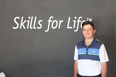 Mike Saxer Finishes T17th in U19 National Order of Merit Tournament