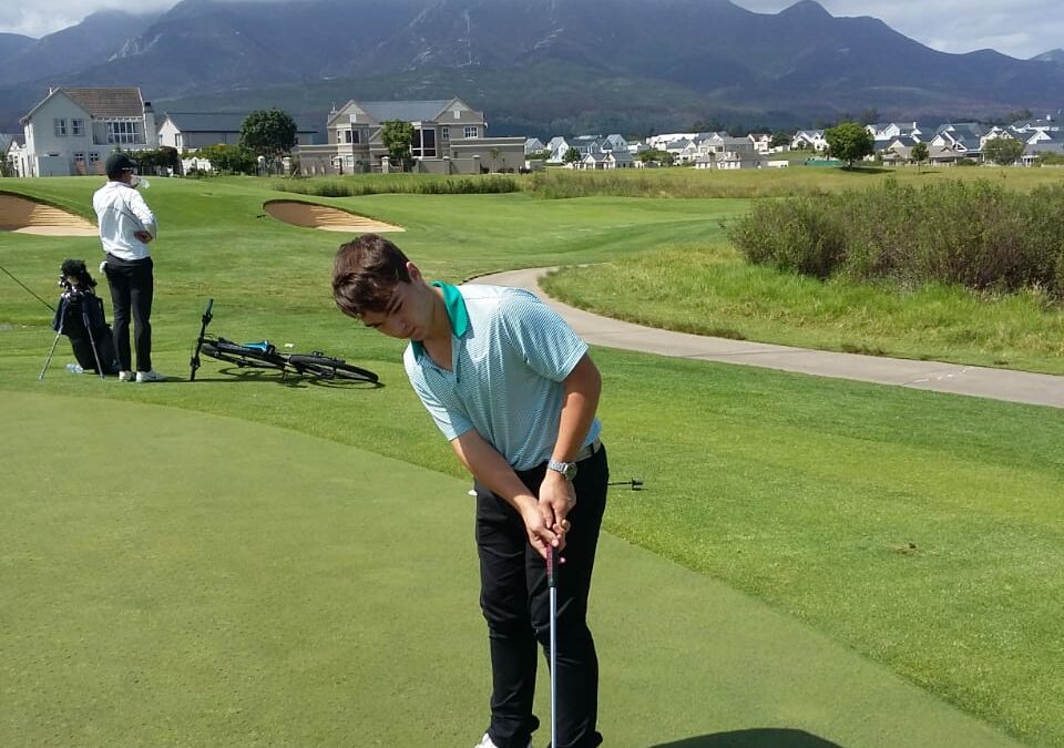 Kyle Conradie T3rd in Stilbaai Junior Open