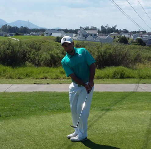 AJ Dos Ramos T8th in Plettenberg Bay Open