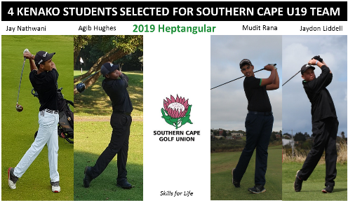 4 KeNako Students Selected for Southern Cape U19 Heptangular Team