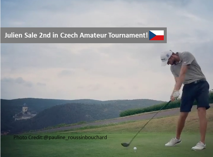 Julien Sale 2nd in Czech Amateur Tournament!