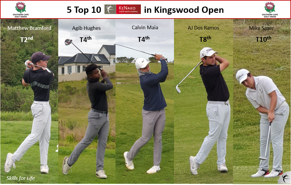 5 Top 10 in Kingswood Open!