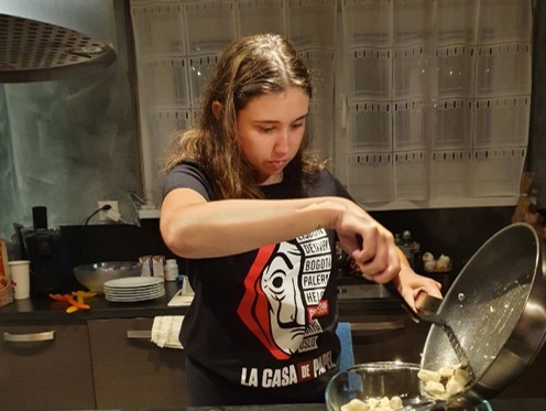 Comfortable in the Kitchen