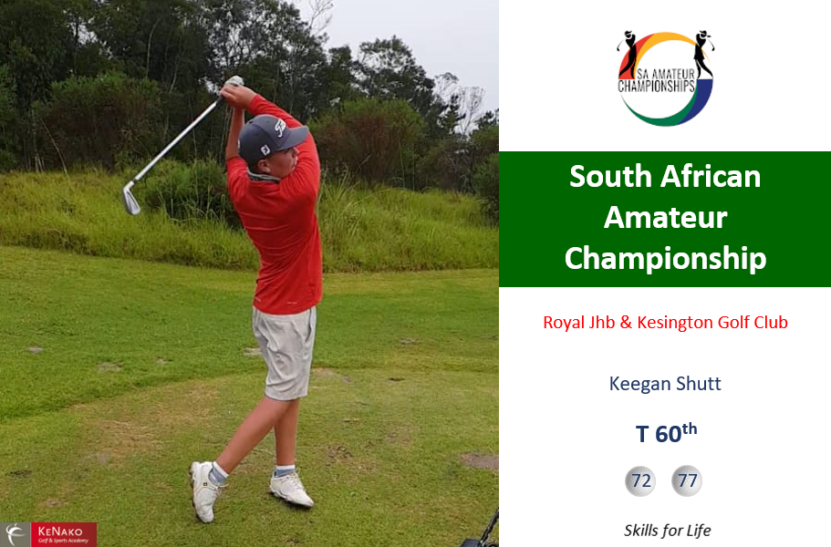 Keegan Shutt Competes in South African Amateur Championship