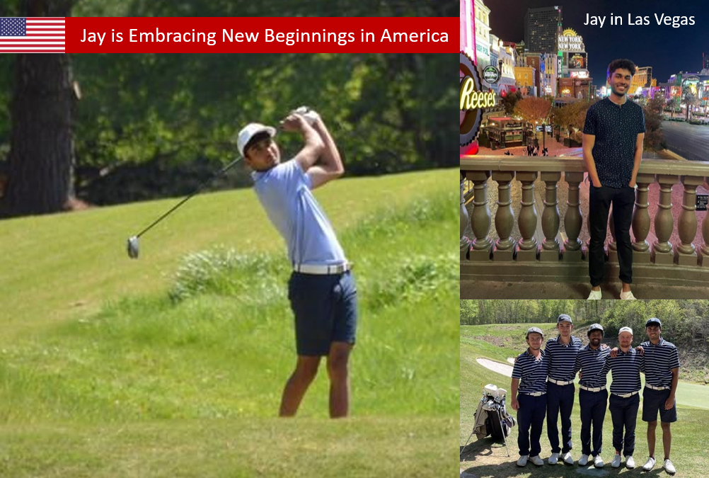 Jay Nathwani Embraces Golf Scholarship in America