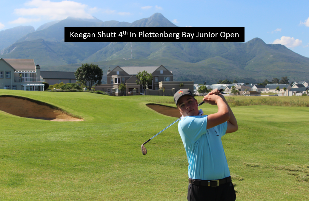 Keegan Shutt T4th in Plettenberg Bay Junior Open
