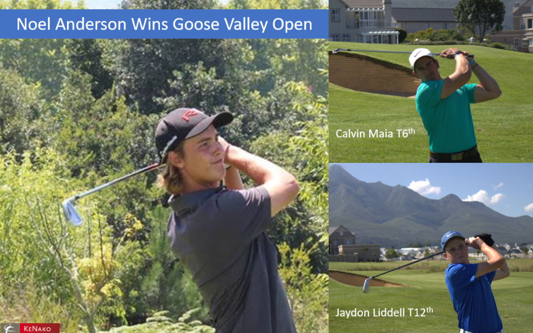 Noel Anderson Wins Goose Valley Open!