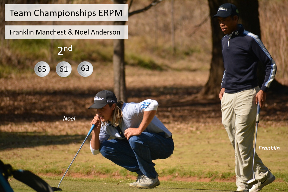 Franklin Manchest and Noel Anderson 2nd in IGT Team Champions ERPM