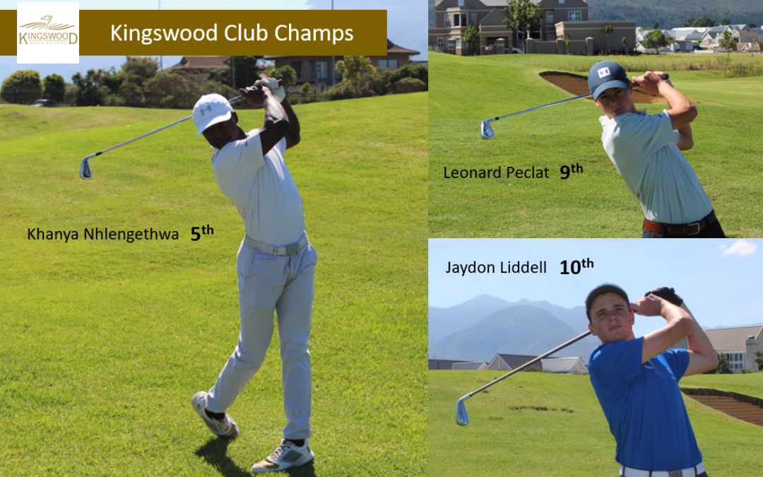 3 Top 10 in Kingswood Club Champs 2021
