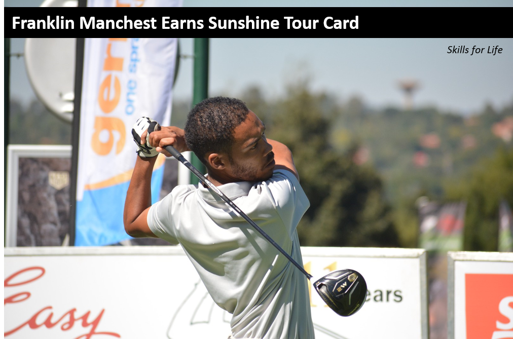 Franklin Manchest Earns Sunshine Tour Card