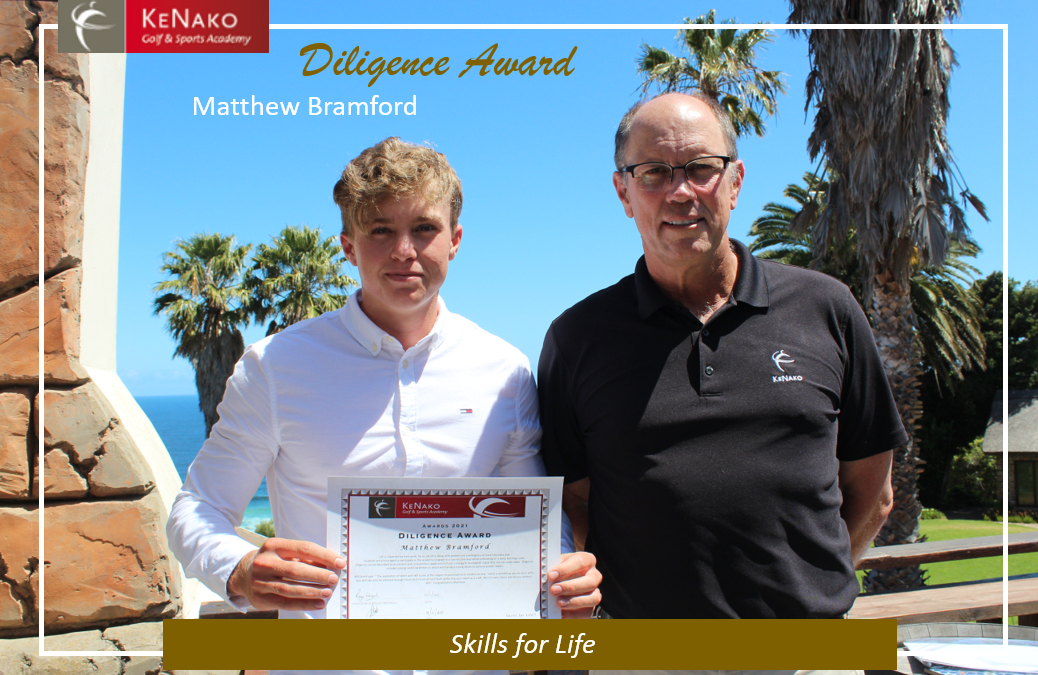 Diligence Award – Matthew Bramford